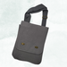 Smoke Colored Canvas Field Bag